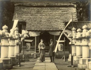 松陰神社創建時の社殿