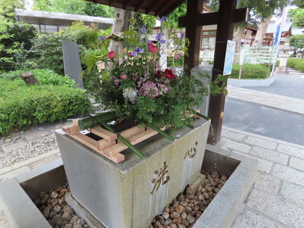 花手水（祈りの花）